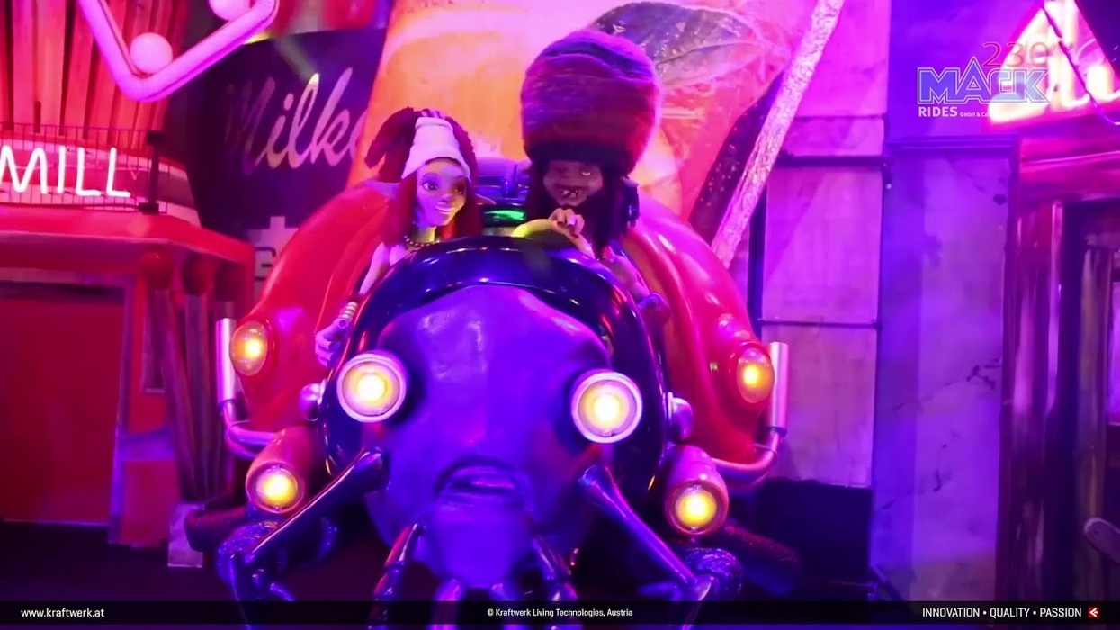 Arthur - The Ride at Europa-Park in Rust (DE) | Kraftwerk LT