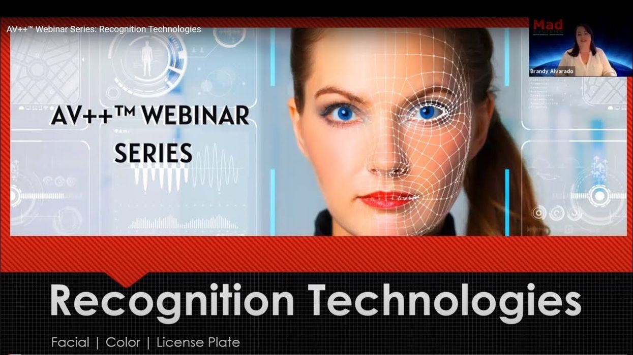 AV++™ Webinar Series: Recognition Technologies