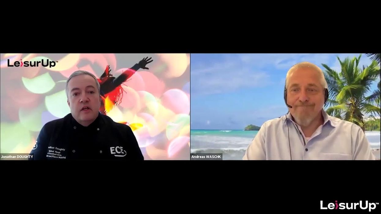 LeisurUp 'Experiences for Tomorrow': Virtual talk with Jonathan Doughty & Andreas Waschk