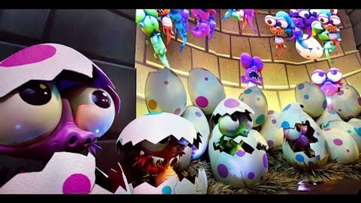 Interactive Dark Ride, Dragons wild shooting, Lotte World, South Korea