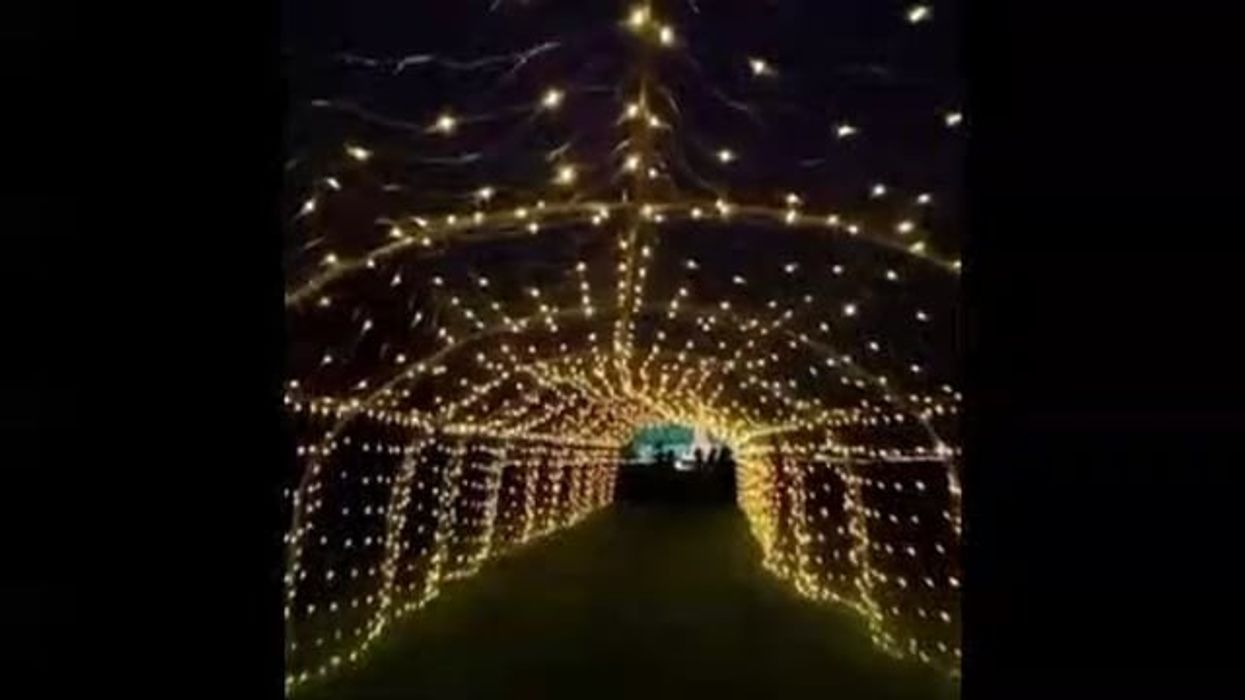 Christmas Light Trail at Warwick Castle