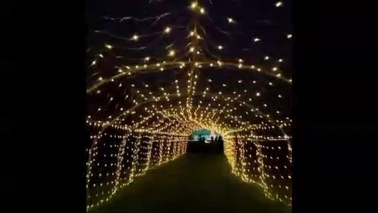 Christmas Light Trail at Warwick Castle