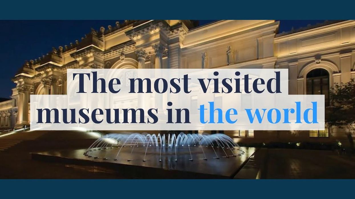 The top 20 most visited museums in the world