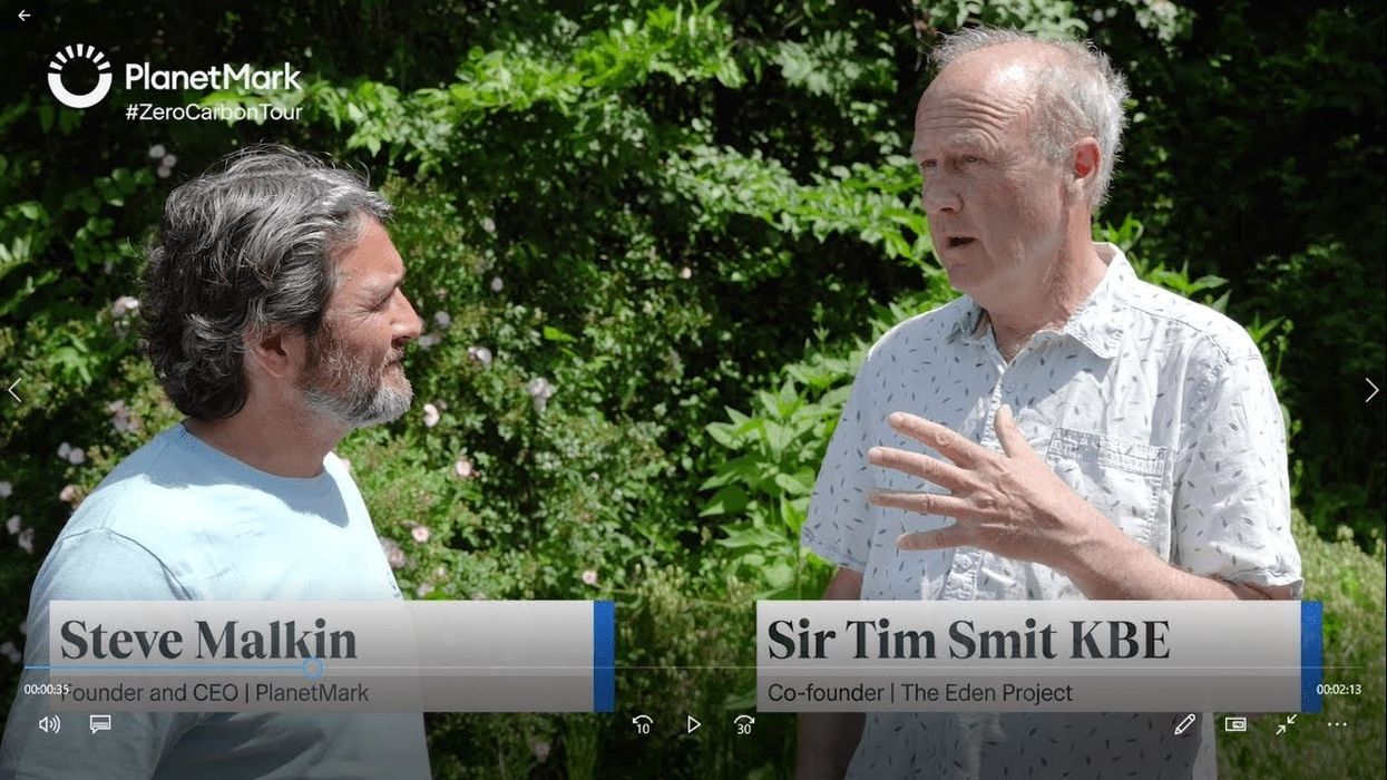 In conversation with Sir Tim Smit KBE, Co-founder of Eden Project | Zero Carbon Tour