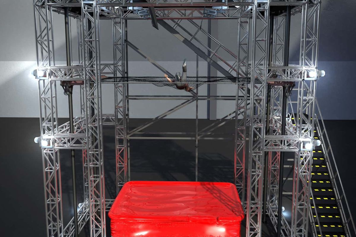 Unharnessed Fall System