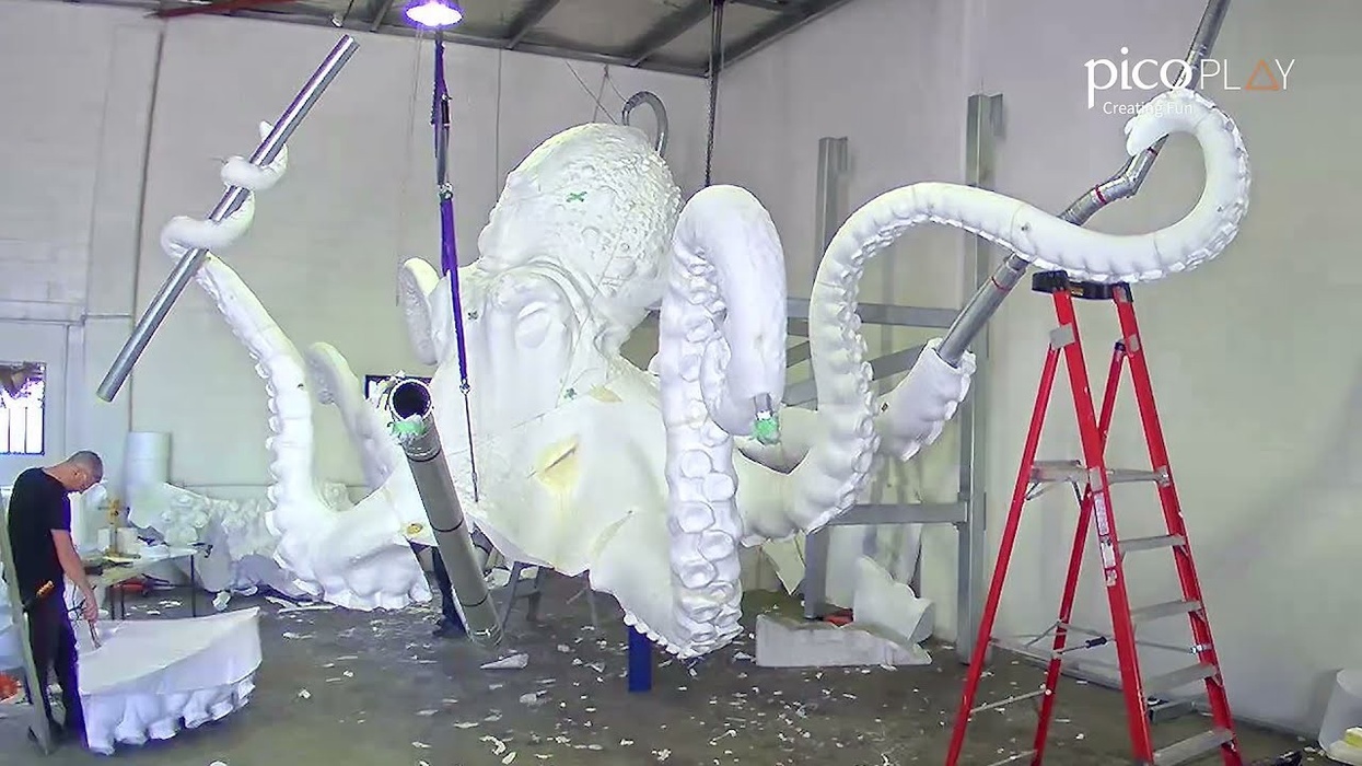 How to build a giant octopus?