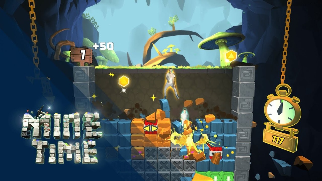 2-player game Mine Time for ValoJump
