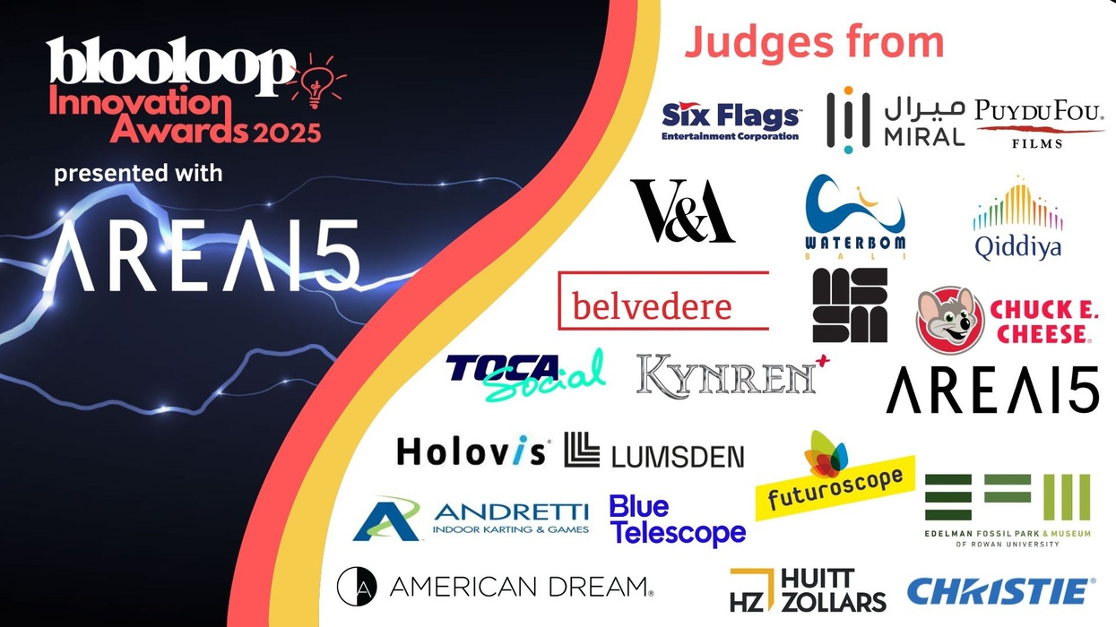 Final judges announced for 2025 blooloop Innovation Awards