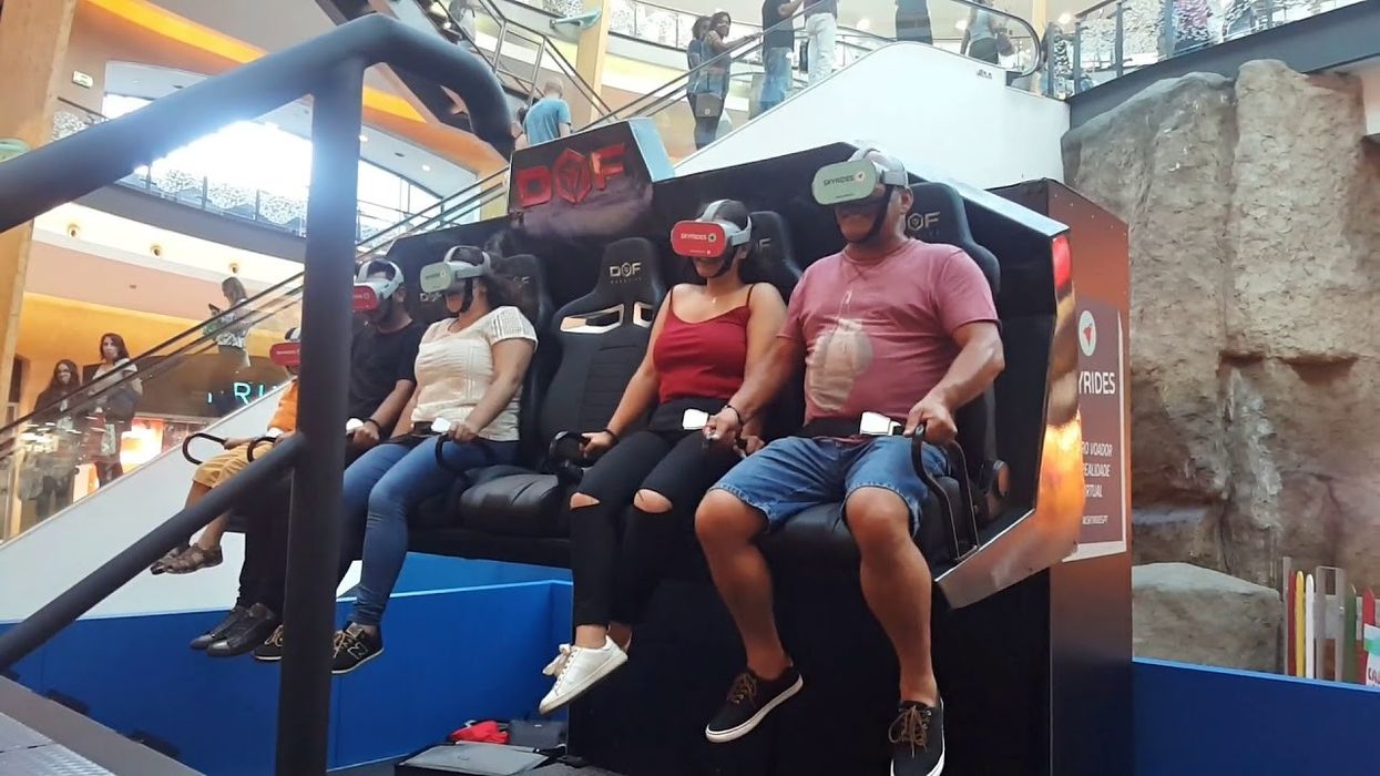 DOF Robotics completed two VR simulator in Portugal.