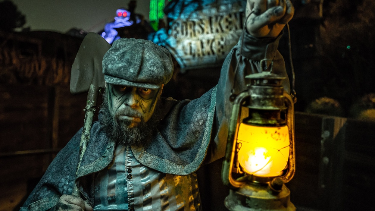Interactive lanterns at Knott's Scary Farm let guests trigger special effects