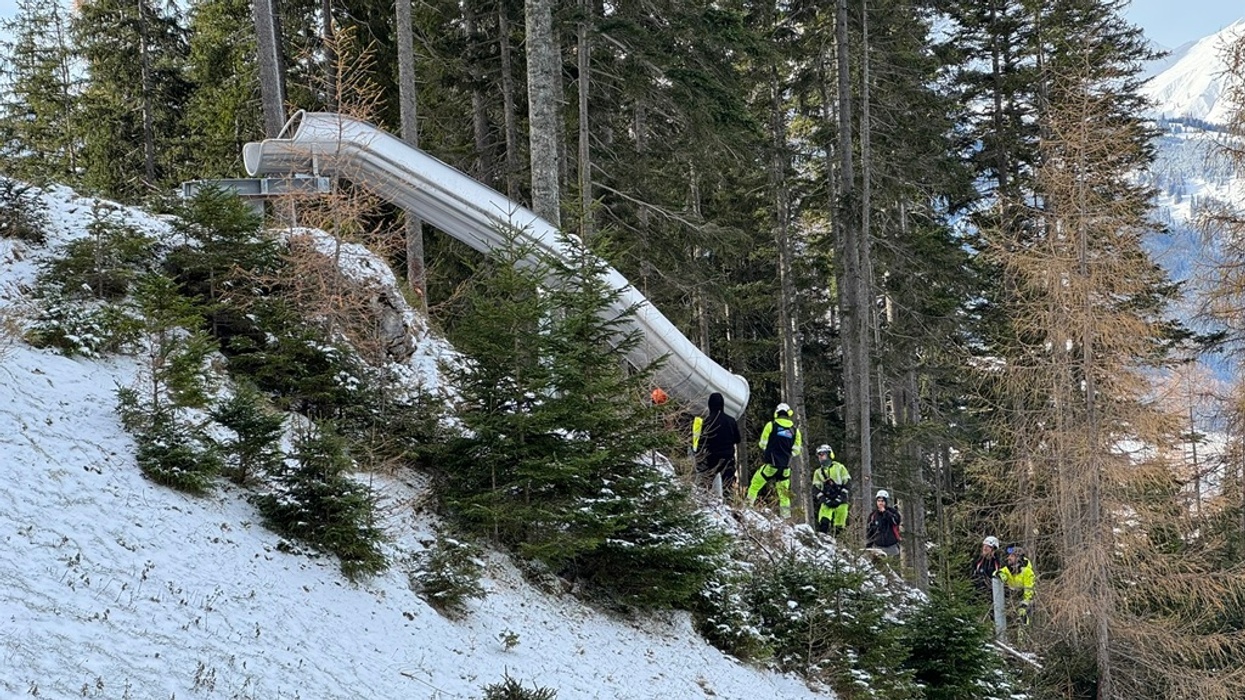 Wiegand brings mountainside slides to the Zugspitze