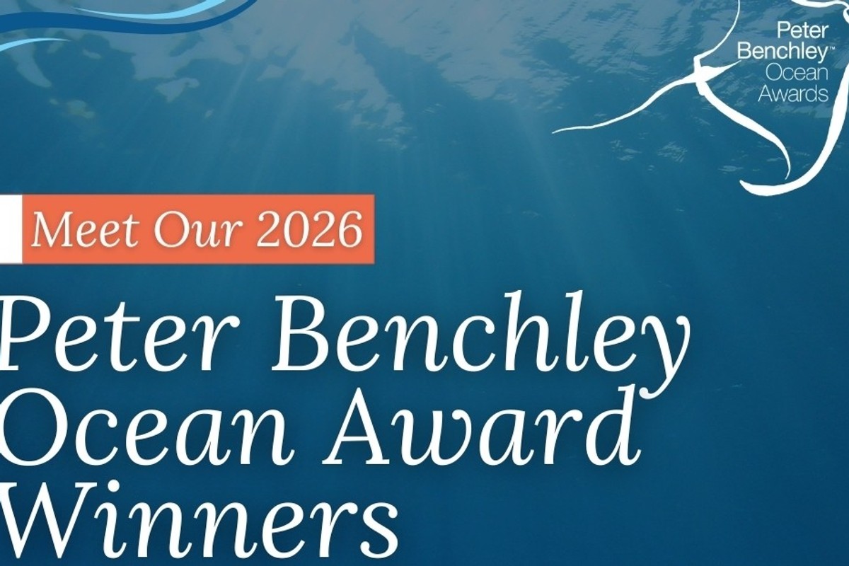 Winners of 2026 Peter Benchley Ocean Awards announced
