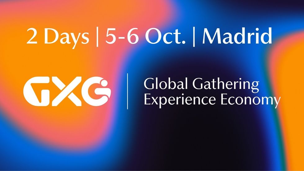 GXG: global gathering of the experience economy launches in October