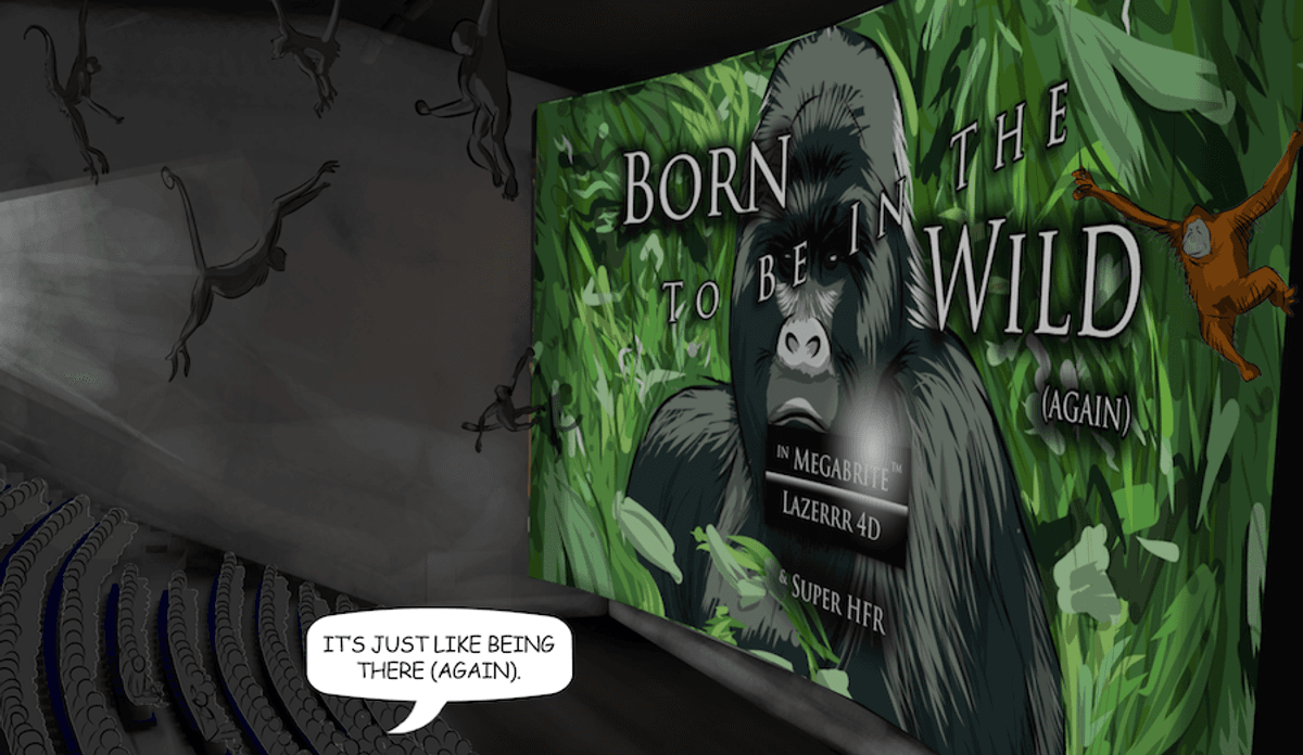 Wow, just wow! The Giant Screen Cinema Association Conference 2014, Toronto.