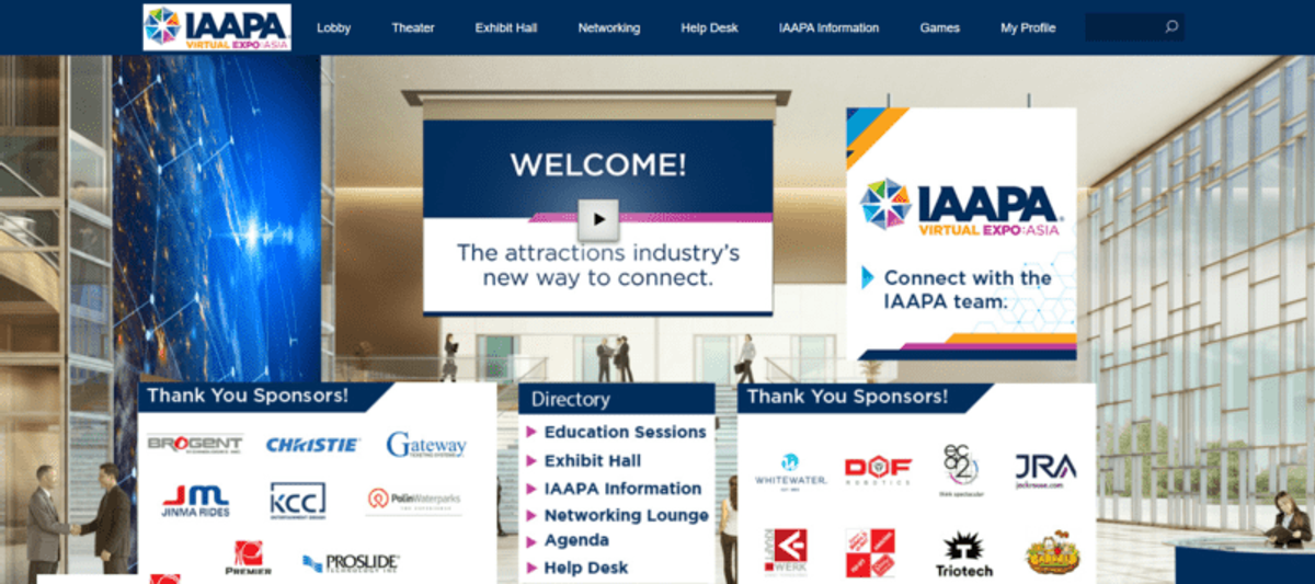 IAAPA Virtual Expo: Asia - digital education, networking and exhibiting