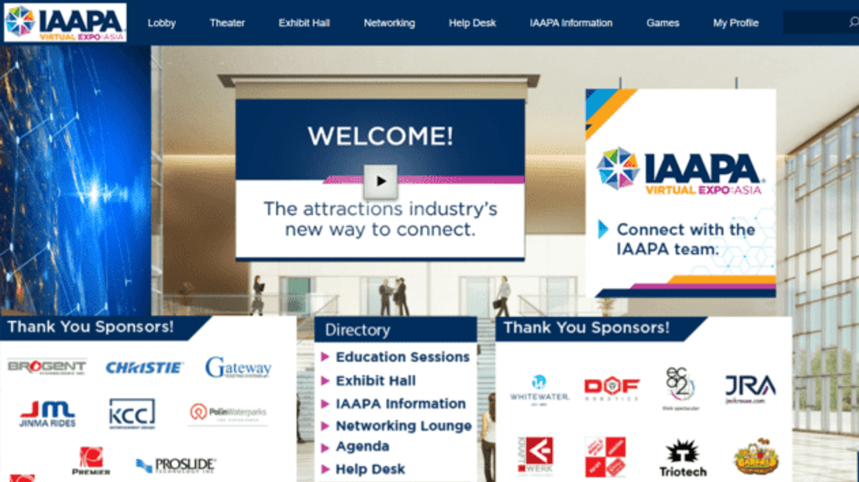 IAAPA Virtual Expo: Asia - digital education, networking and exhibiting