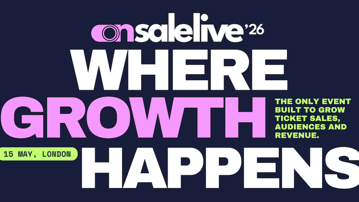 On Sale Live 2026 to bring together the people shaping the experience economy