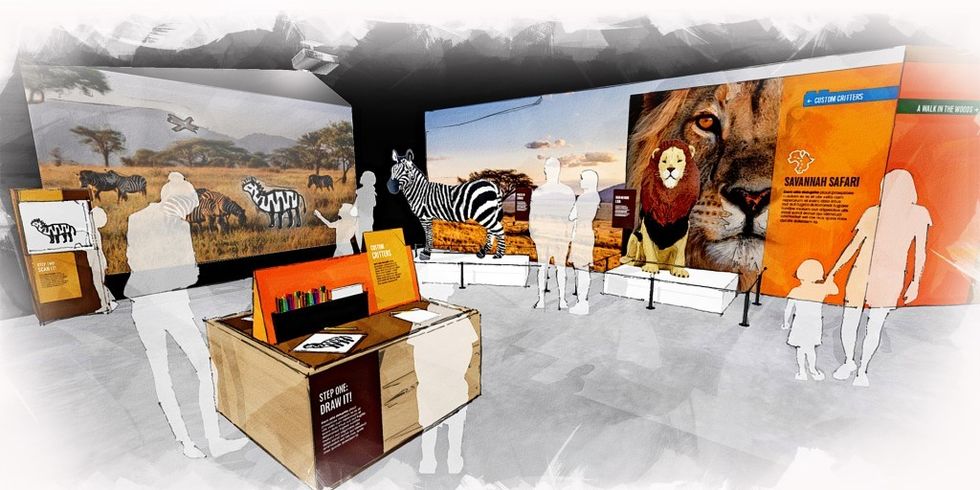 Imagine Exhibitions collaborates with Sean Kenney & Science North Brick Planet visualisation