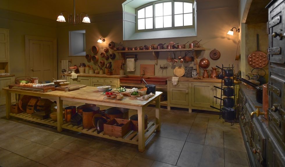 Imagine Exhibitions extends Chicago shows Downton Abbey The Exhibition kitchen