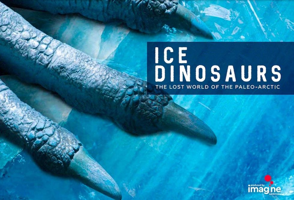 Imagine exhibitions ice dinosaurs