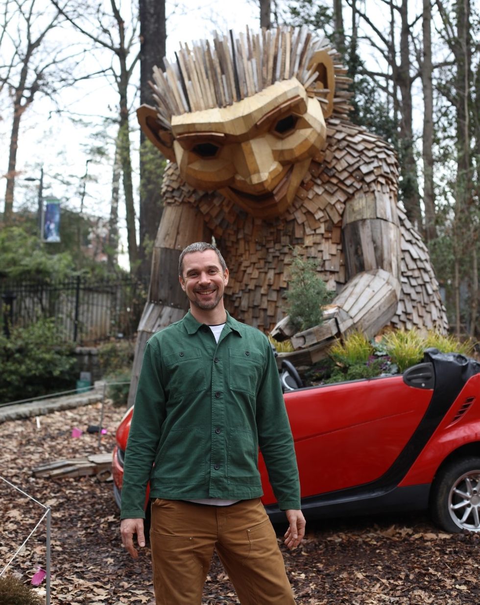 Imagine Exhibitions Trolls Atlanta Botanical Garden artist