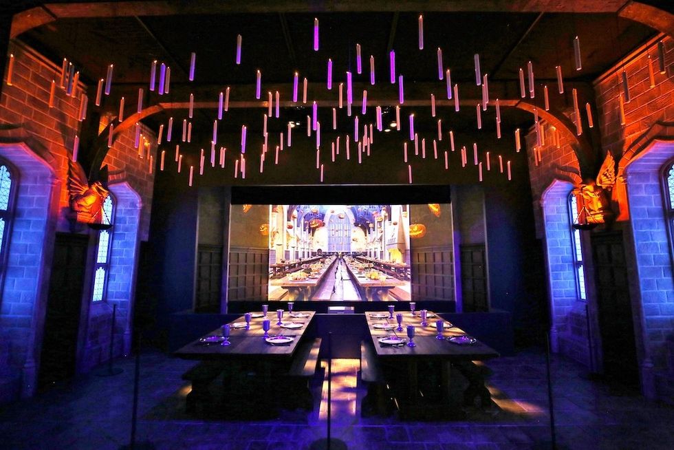 Imagine Harry Potter Exhibition - great hall