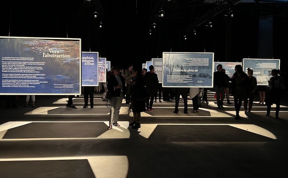 Imagine Monet Explanatory Panels © Annabelle Mauger 2022 lililillilil