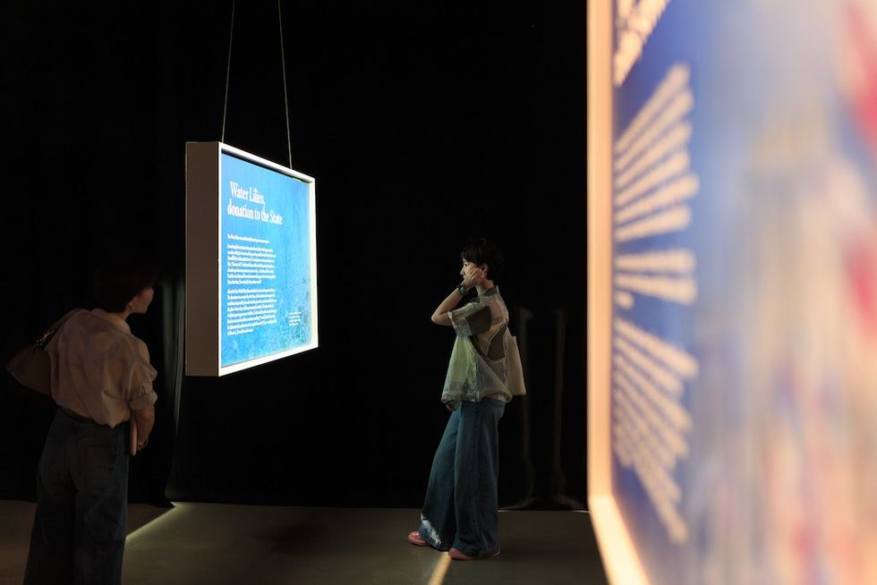 Imagine Monet explanatory panels © Kevin Buy 2023 lililillilil