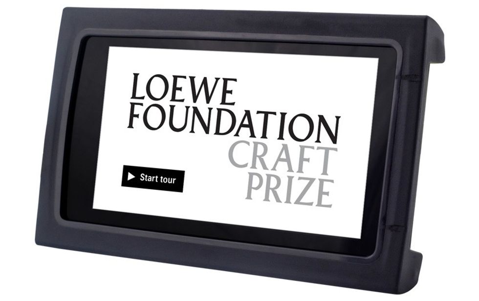 imagineear tour guide for loewe craft prize exhibition