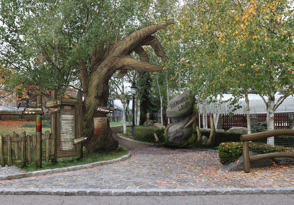 Imaginize sketch of the portal - Dämonen Gruft