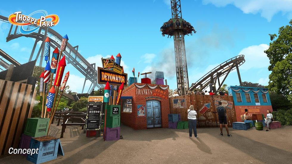 Imaginize thorpe park Detonator
