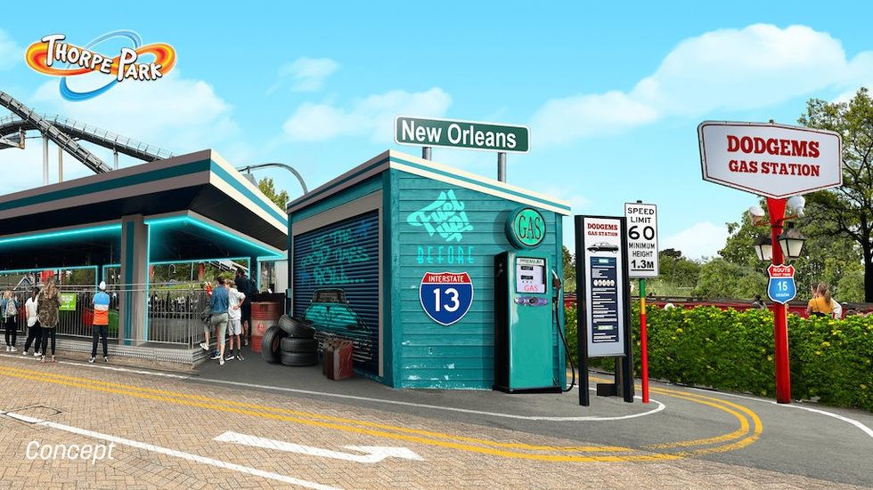 Imaginize thorpe park Dodgems
