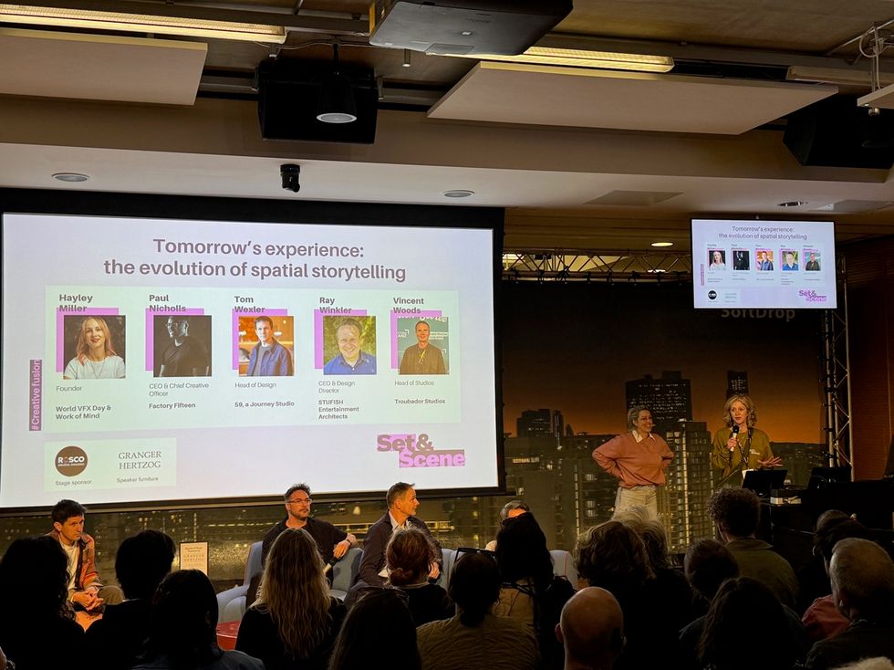Immersive Panel at Set & Scene, welcomed by Bimla Jackson (L) and Yosien Burke (R) founders of Set & Scene