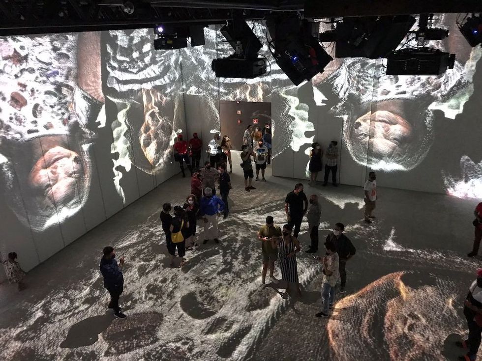 immersive room Museum of Image and Sound of Ceará