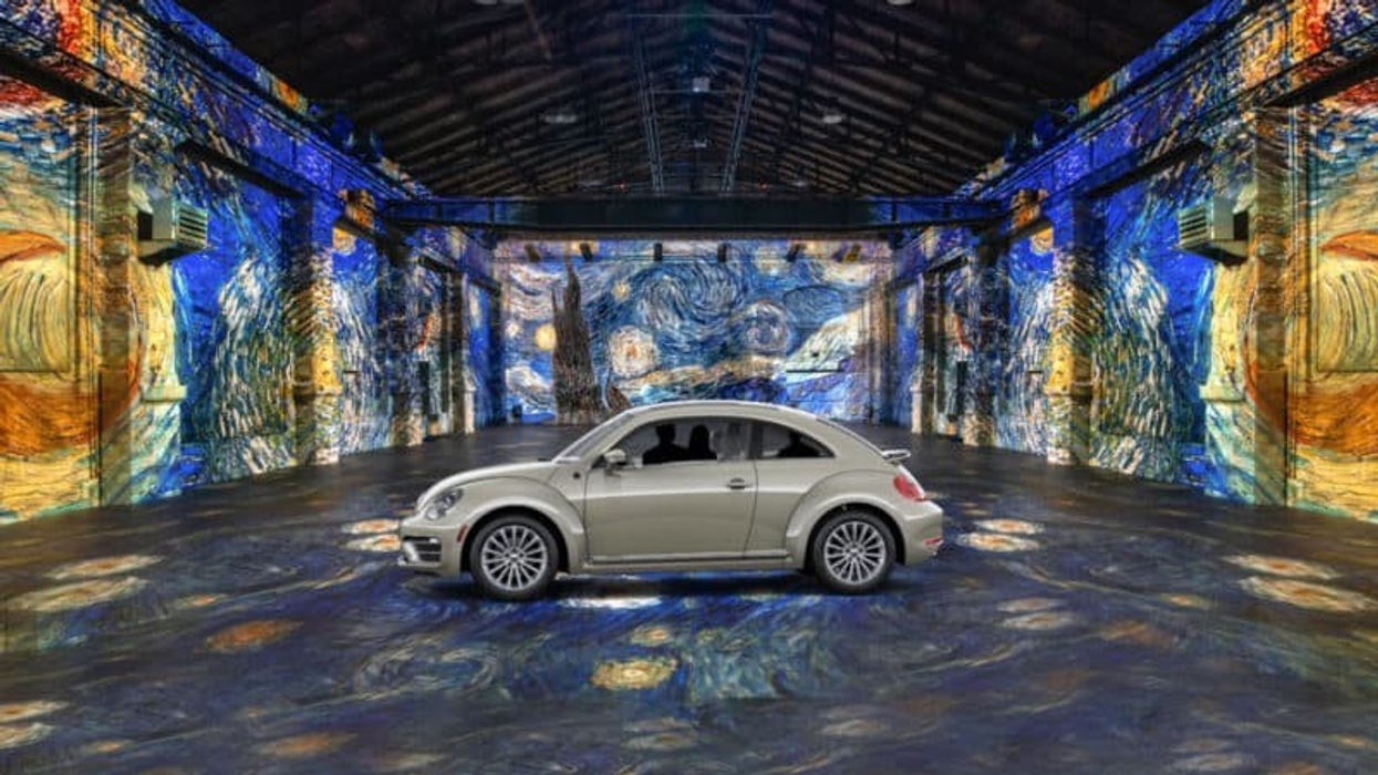 Immersive van Gogh Exhibit drive-through