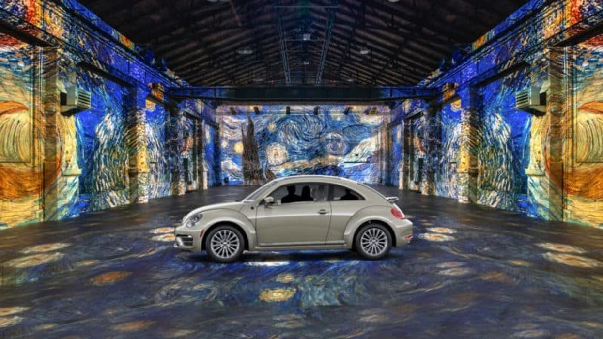 Immersive van Gogh Exhibit drive-through