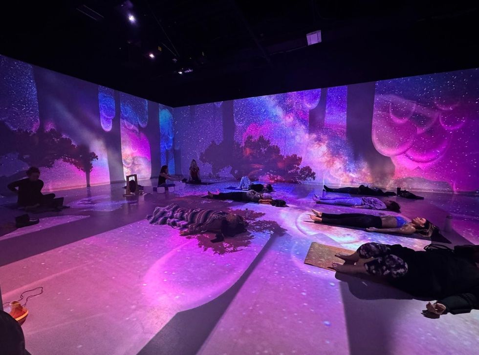 immersive yoga electric playhouse