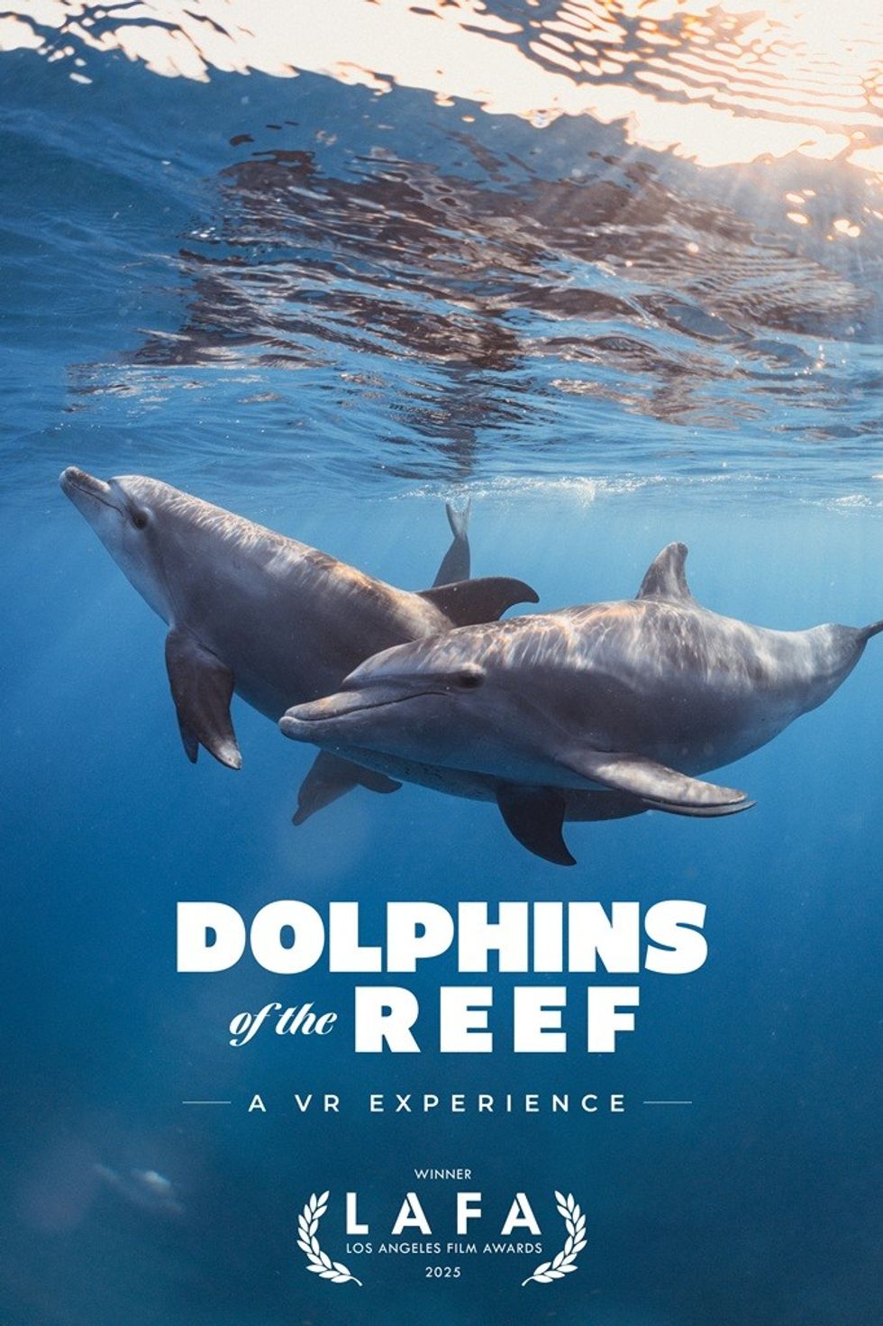Immotion Dolphins of the Reef LAFA Best of VR award
