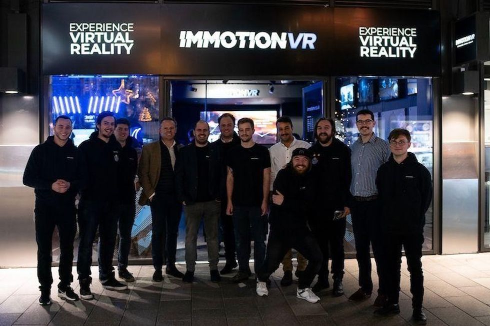 ImmotionVR Wembley-opening-team