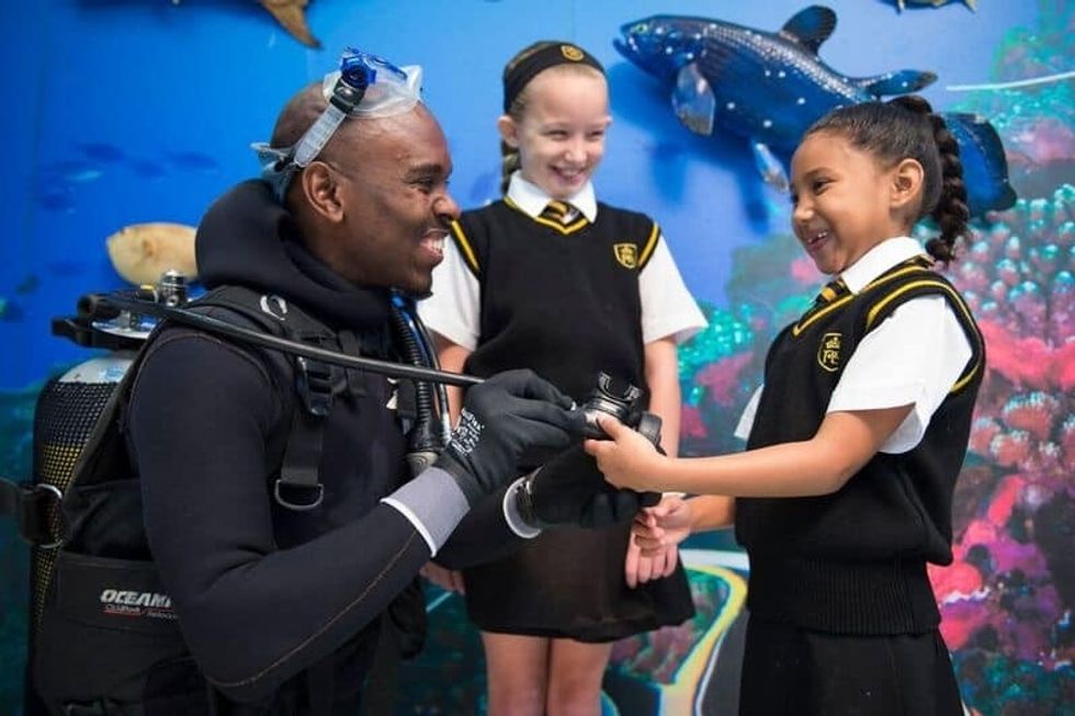 In South Africa educators inspire children with new career options SAAMBR International Zoo Educators Association
