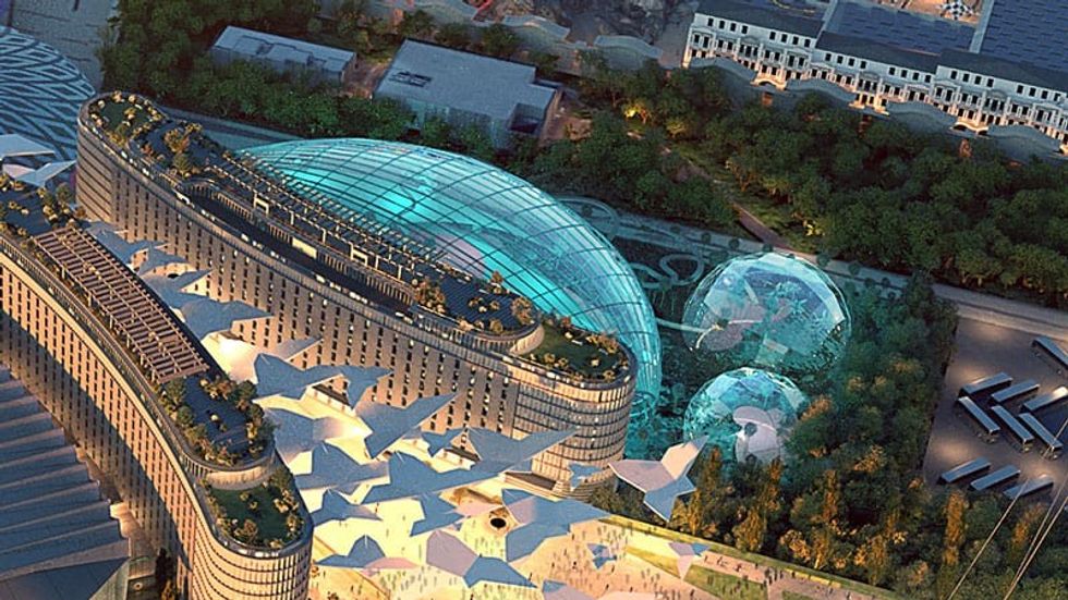 indoor water park london resort