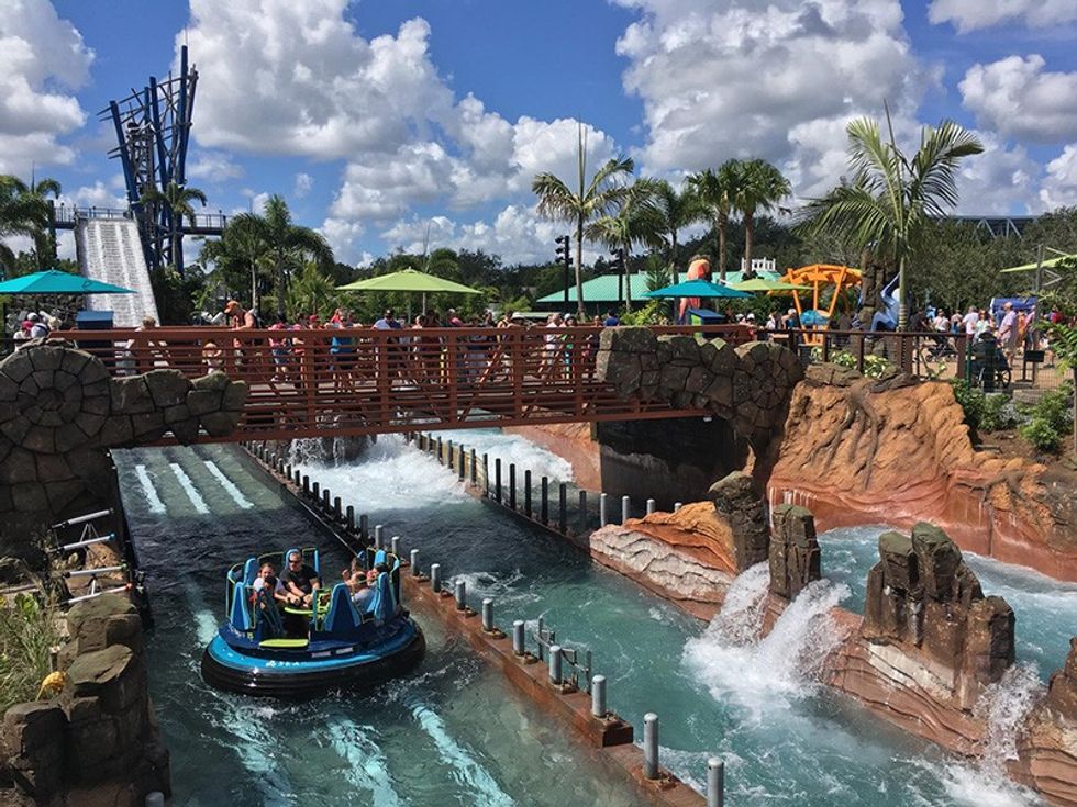 Infinity Falls at SeaWorld - Theme Park Worldwide, Intamin