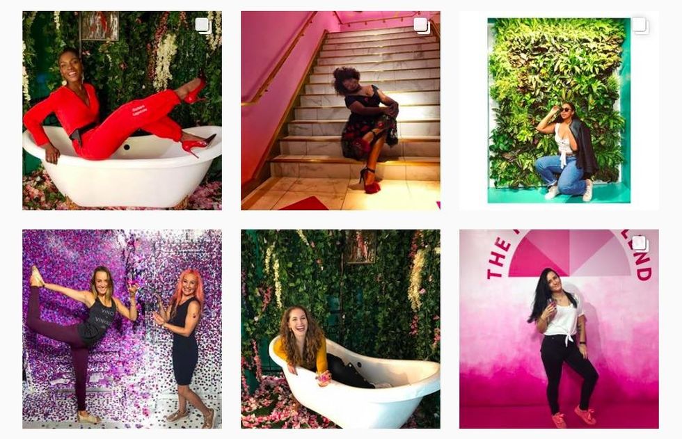 influencers Pop-up attractions instagrammable.