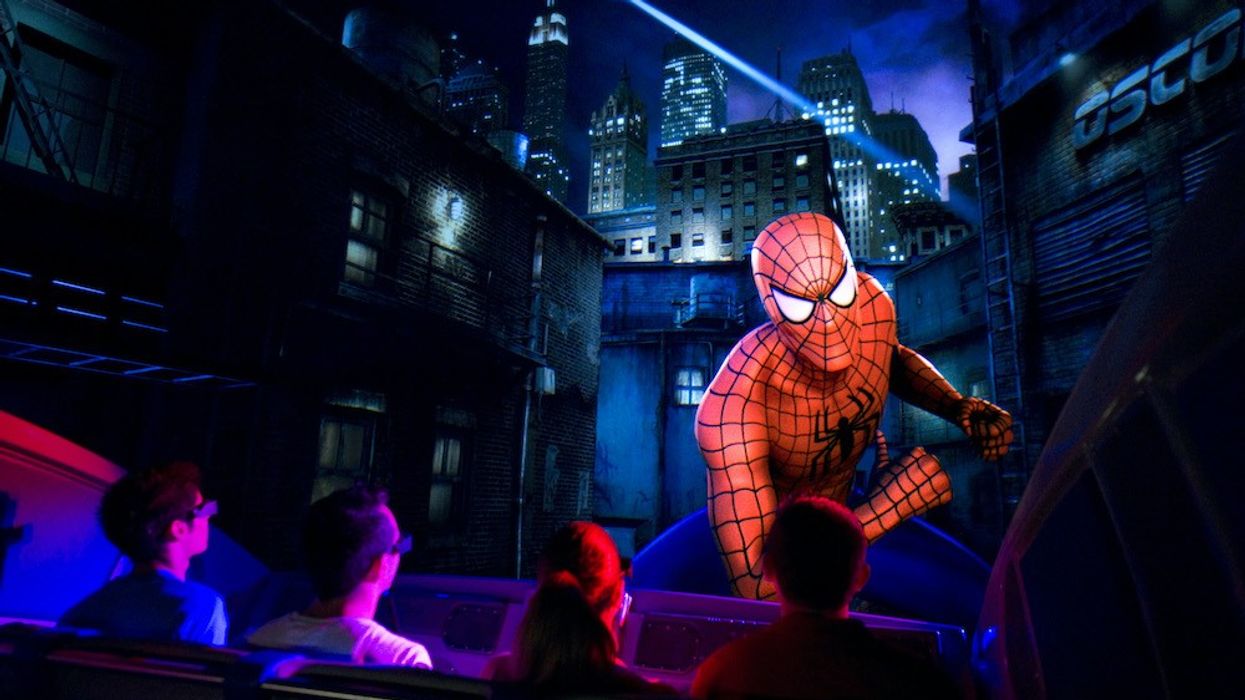 influential dark rides The Amazing Adventures of Spider-Man