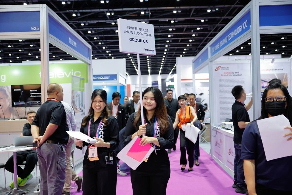 InfoComm Asia tours