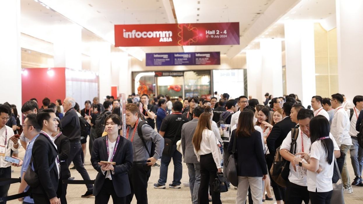InfoComm Asia welcome