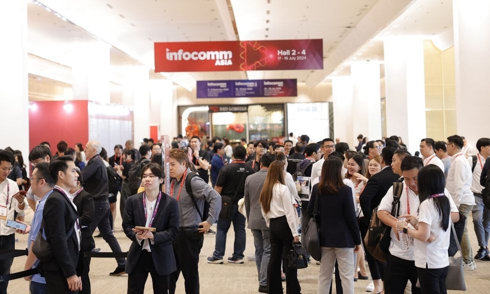 InfoComm Asia welcome