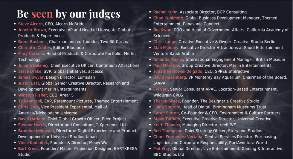 innovation award list of judges 2022