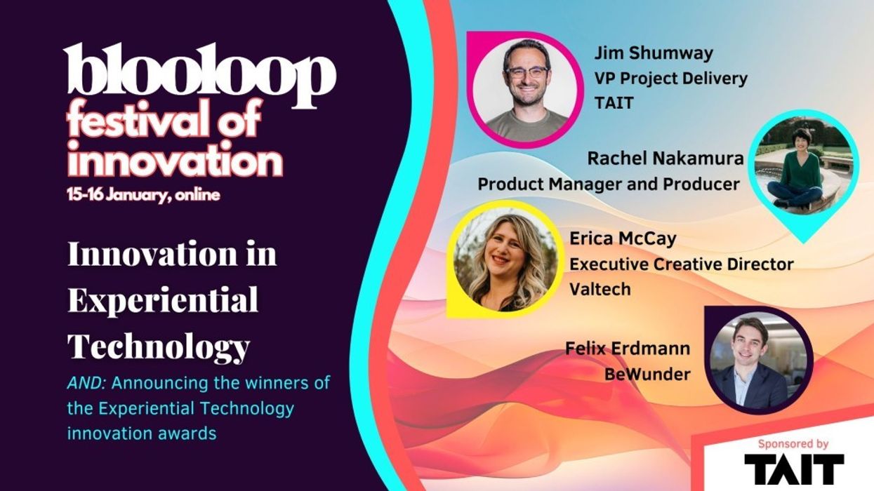 Innovation in Experiential Technology session