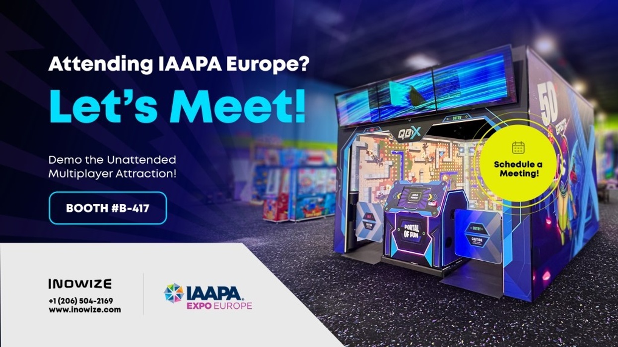 Inowize QBIX IAAPA Expo Europe
